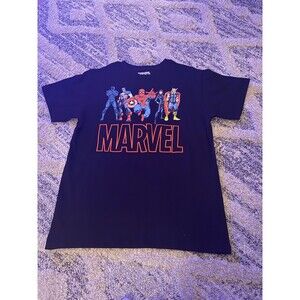 Marvel By Freeze Tee Shirt Mens Sz M Black Spider-Man Characters NWOT